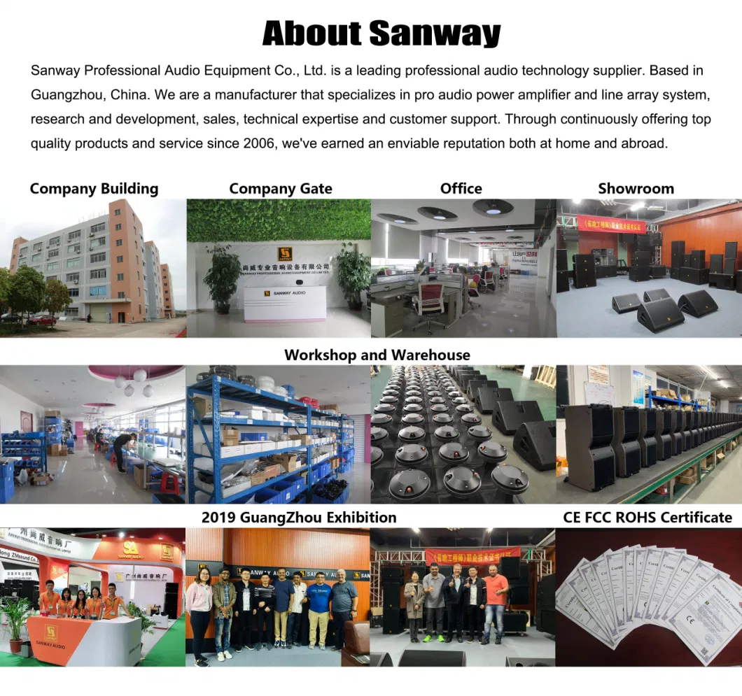 D1-1kd 1000W Big Power DSP Active Module with Sanway Customized