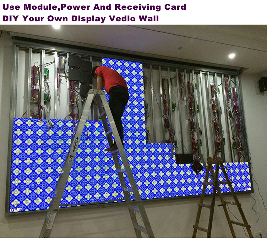 Advertising TV Panel SMD272 7 P5 RGB Full Color LED Display Board Module