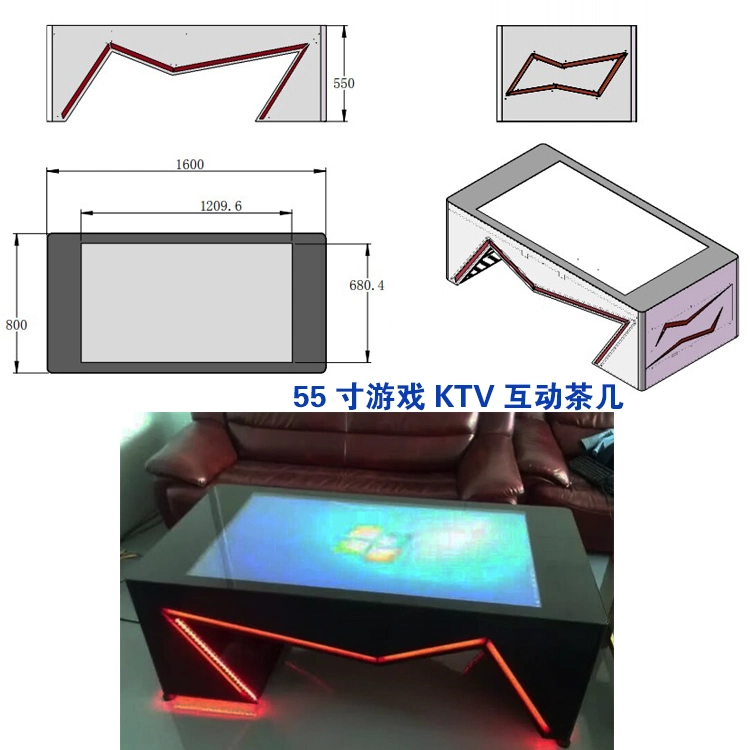 32 Inch Waterproof Touchscreen Interactive Smart Android Game Display Advertising Information LCD Digital Signage Touch Screen Kiosk