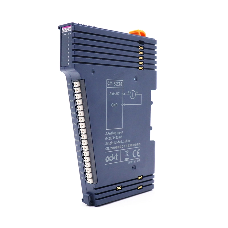 8 Channel Current Analog Module Supports 2-Wire or 4-Wire Current Sensor Input