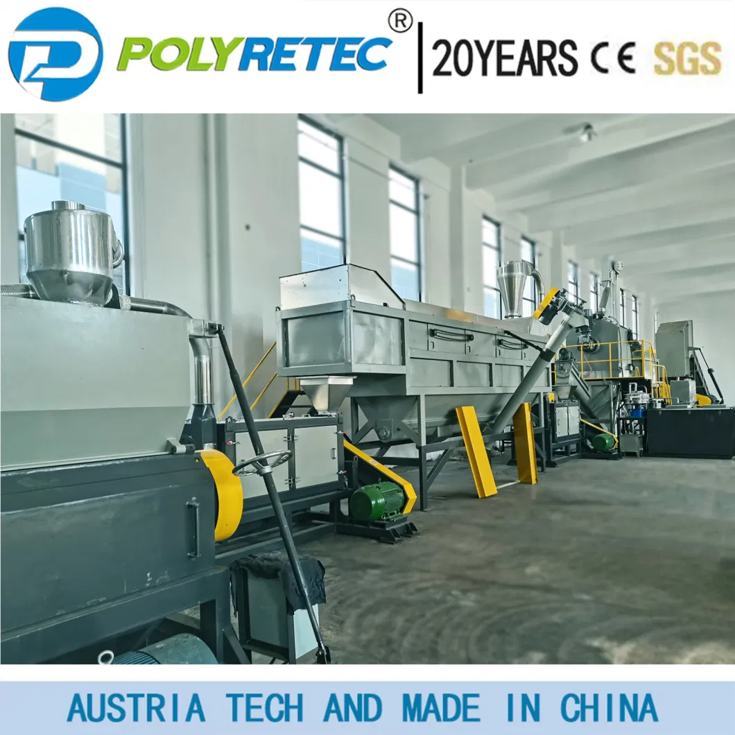 500 Kg/H - 3000 Kg/H Plastic ABS/PS/Household Appliance TV Shell Crushing Washing Recycling Equipment