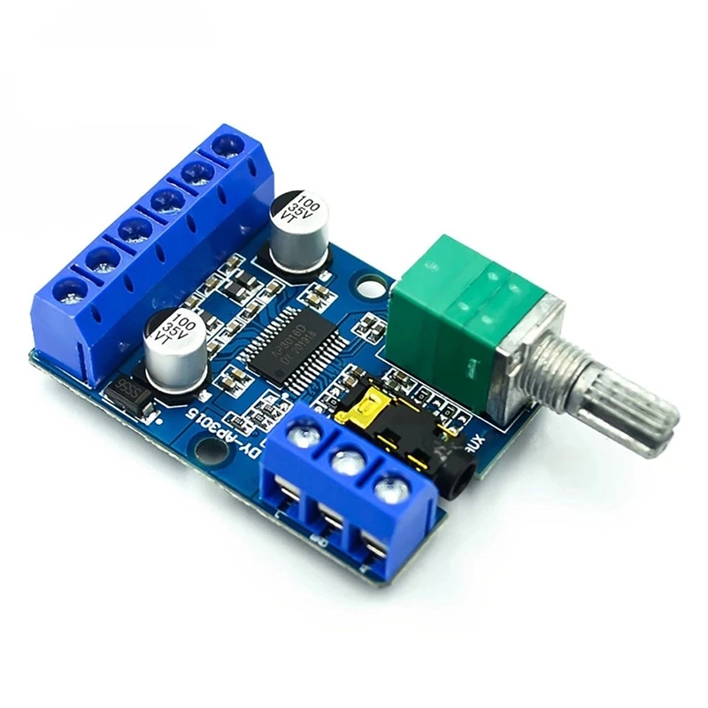 30wx2 High-Power Stereo Digital Amplifier Board 12V/24V Power Supply DIY Power Amplification Module Dy-Ap3015