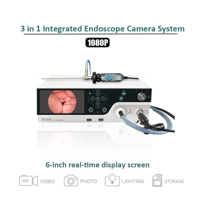 Full-HD Camera Medical Light Source Endoscopic Diagnosis Surgery Use Medical Endoscope Camera