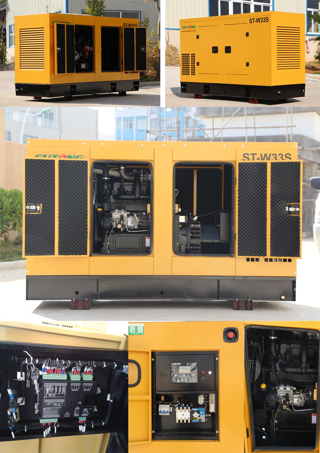 50Hz 500kw 625kVA Prime Heavy Duty Silent Soundproof Electric Power Generator Powered by Baudouin Engine