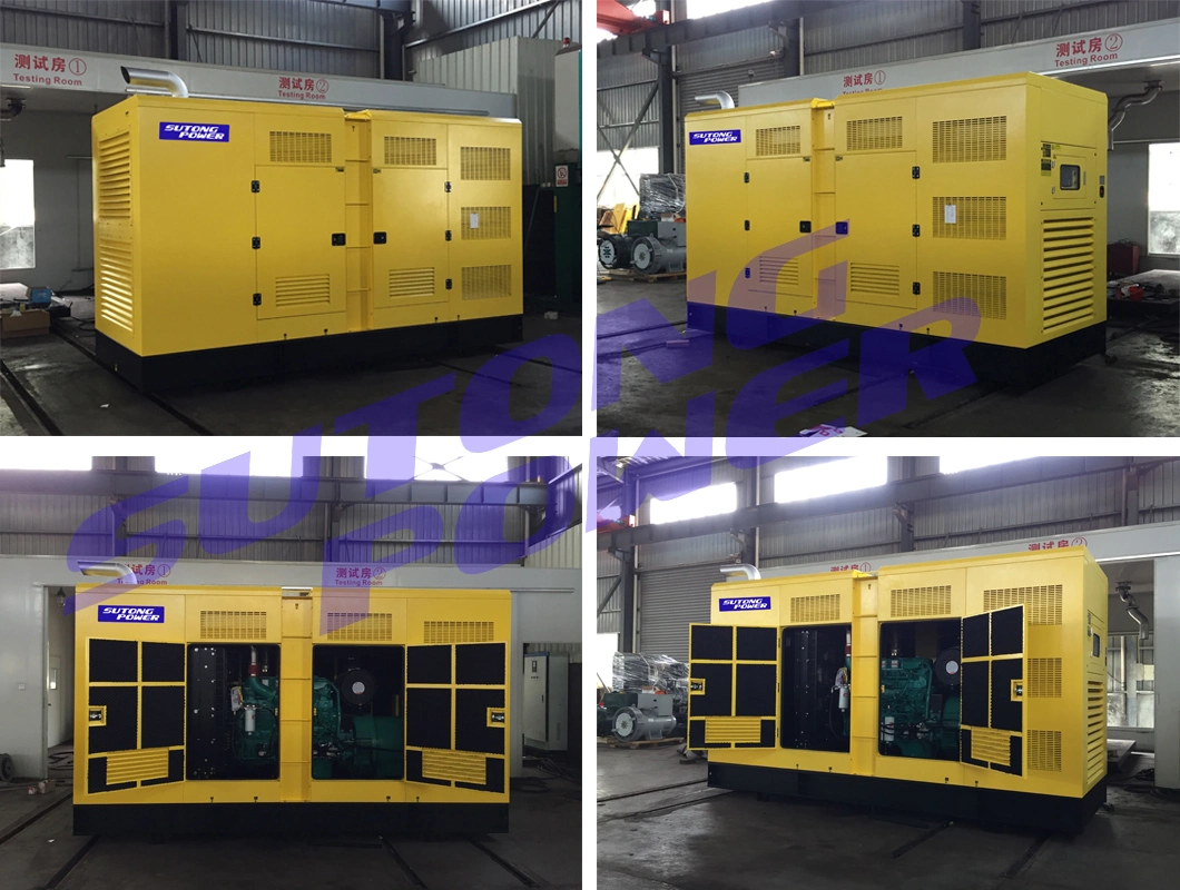 50Hz 500kw 625kVA Prime Heavy Duty Silent Soundproof Electric Power Generator Powered by Baudouin Engine