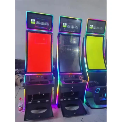 Elegante cabinet in metallo per macchina con slot per touch screen da 43" per Sala giochi