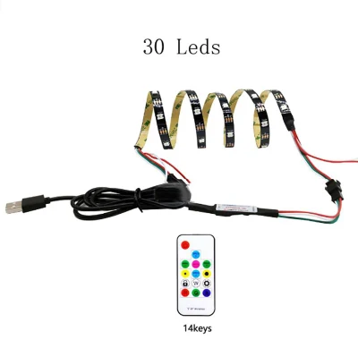 Luci indirizzabili DMX pixel Light 5050 WS 2812 Ws2815 5 V. Kit DreamColor striscia LED neon flessibile RGBW RGB