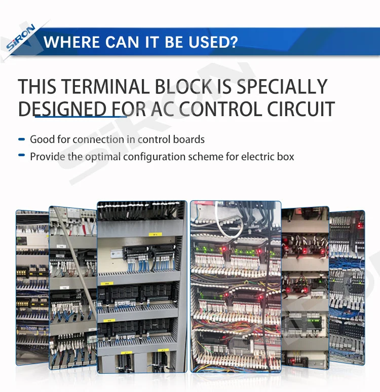 Siron T072-10 Power Supply Terminal with Filter AC Circuit Short-Circuit Protection Terminal