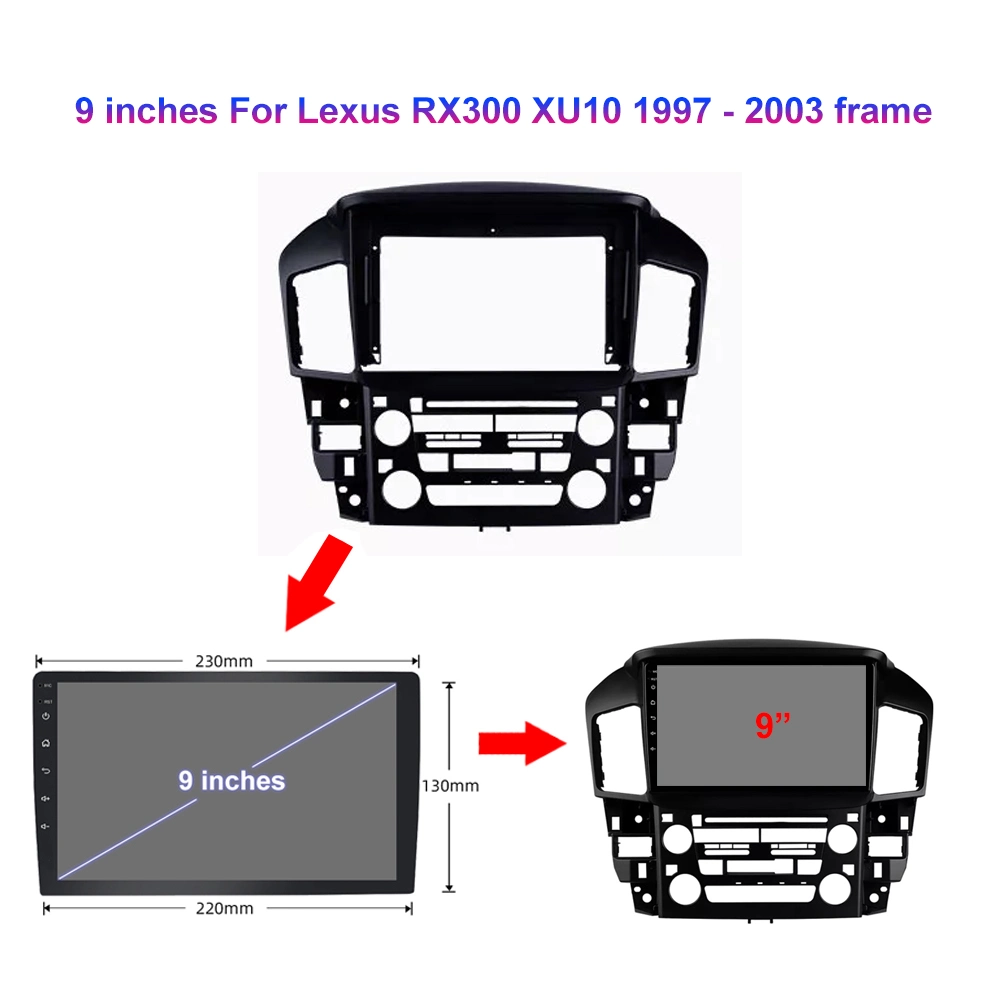 Jmance Touch Screen Carplay for Lexus Rx300 Xu10 1997 - 2003 2 DIN Android 10.0 4+64GB Car DVD Player Best Car Radio Auto