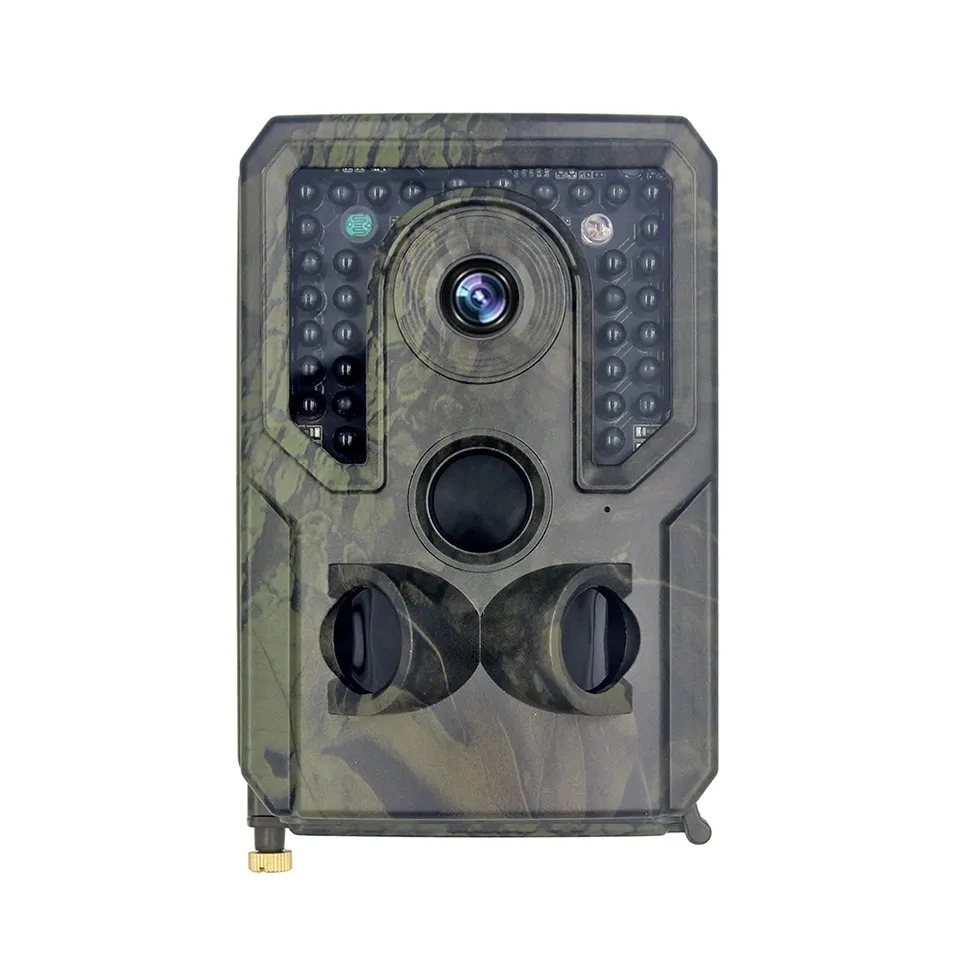 Pr400 12MP 1080P Trail Game Camera W Batteries Motion Activated Hunting Camera Wildlife Infrared Night Scouting Camera