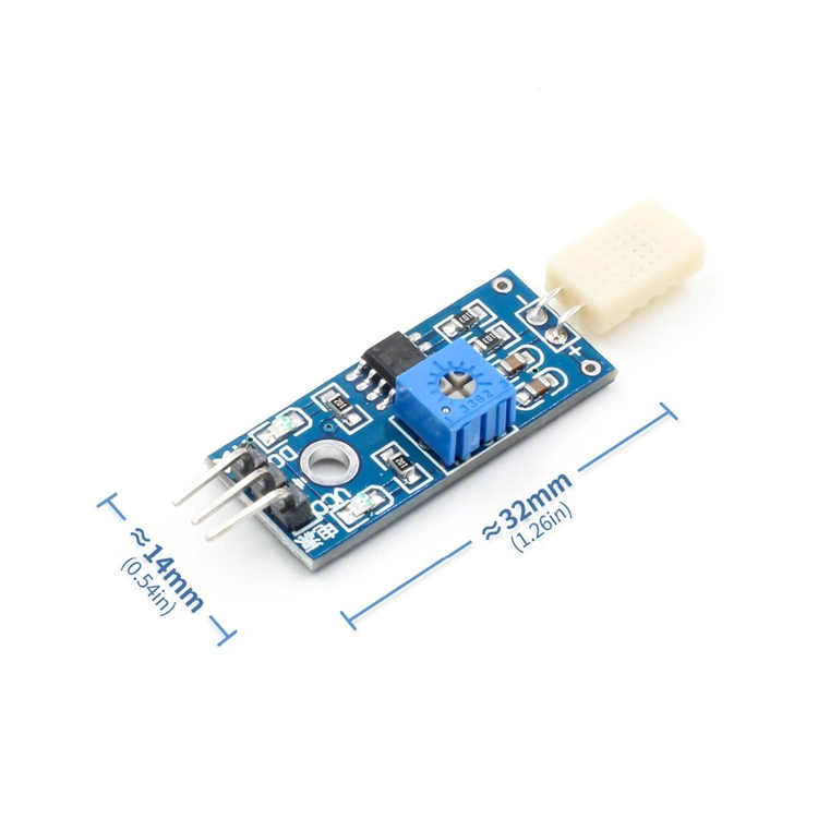 Hr202 Humidity Detection Sensor Module DC 3.3V-5V Lm393 Chip (3 wire system)