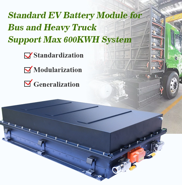 Lithium Ion Electric Vehicle Battery Pack 84V 400ah Battery EV Power Battery Packs for Electric Vehicle E-Bus/Trucks