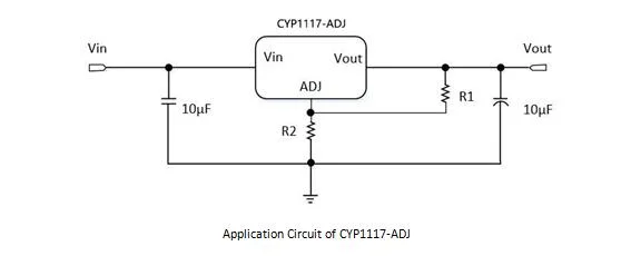 Cyp1117 E Meter to-252 1A Bipolar Linear Regulator IC