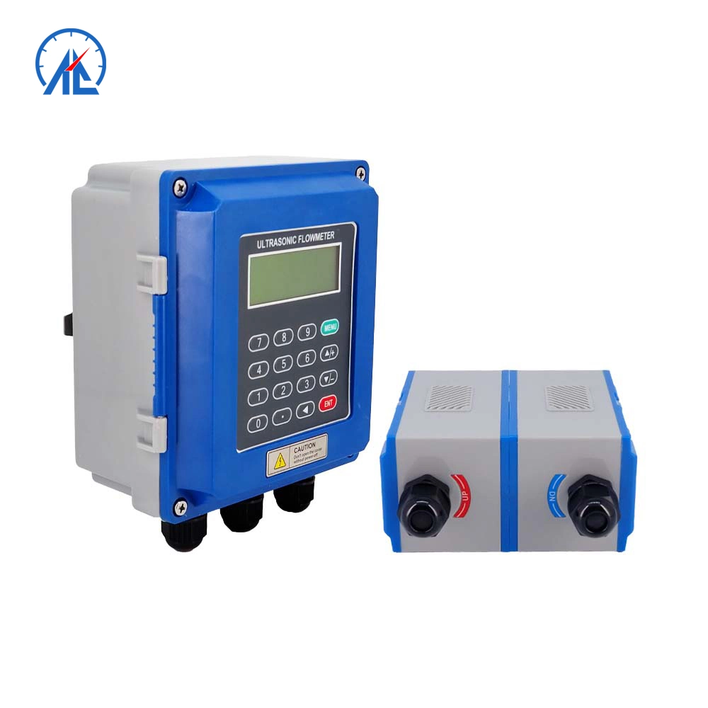 High Accuracy Precise Digital Display Power Supply 220V Flow Meter China Made Ultrasonic Flowmeter