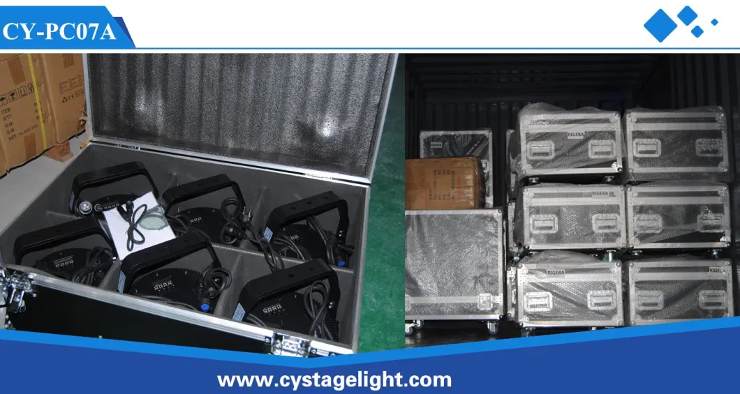 DMX Stage Lighting RGBWA 5in1 Outdoor 7*25W LED PAR Light