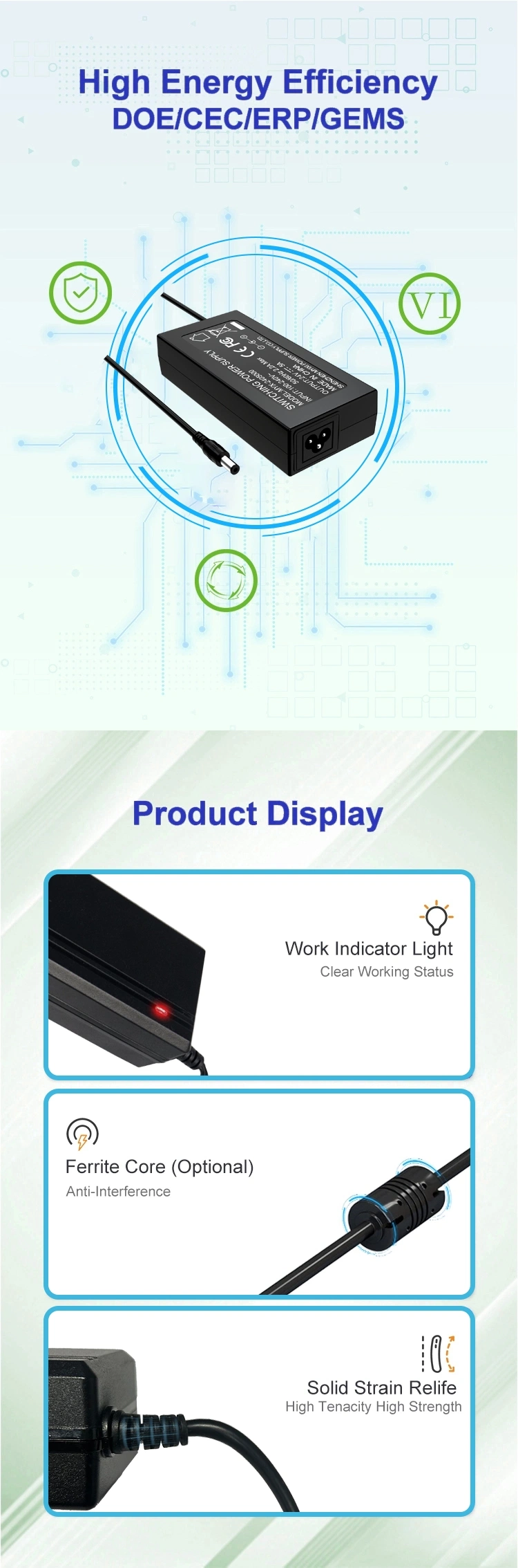 AC100V 240V Universal Laptop Power Desktop TV 12V10A Adaptor DC 12V 10A AC to DC Adapter Fiai 12V 5AMP Power Supply