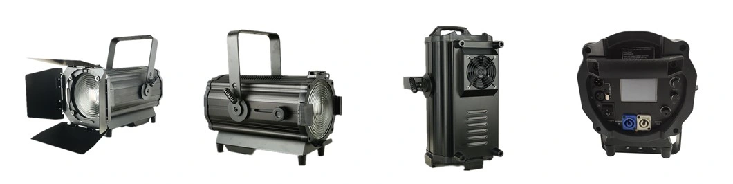 Spot Zoom LED Fresnel Video Studio Lighting Kit