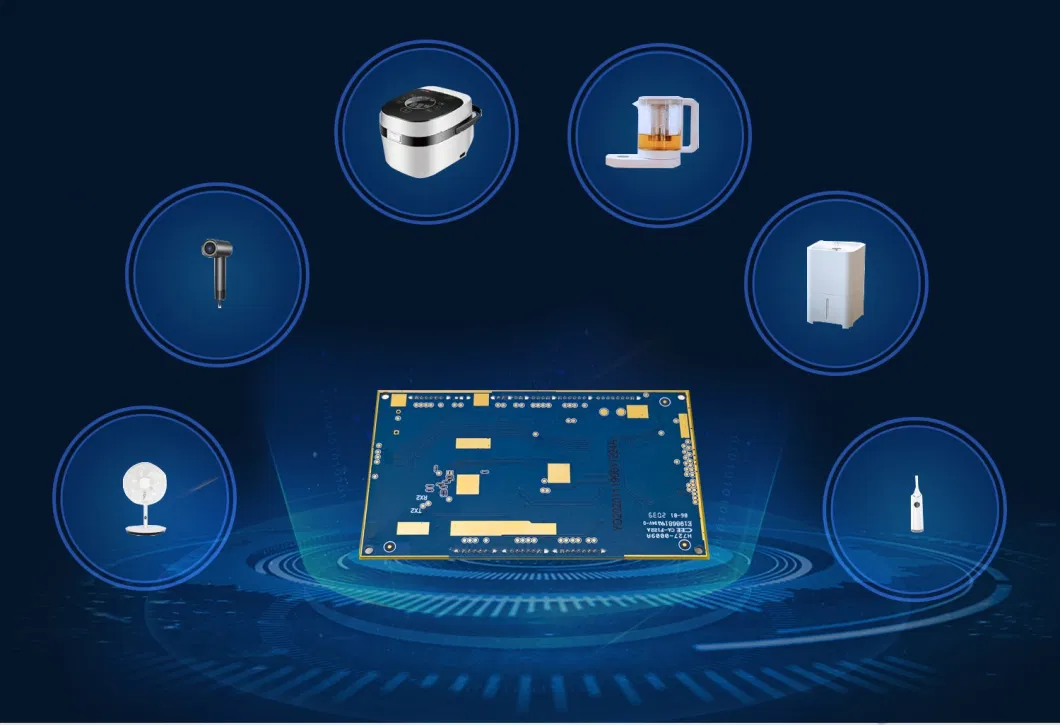 One-Stop Service PCB/PCBA Circuit-Board USB PCB Motherboard for Oven Supporting Bluetooth 4.0 WiFi with CPU of Mtk 8167X (Mediatek Inc.) PCB/PCBA