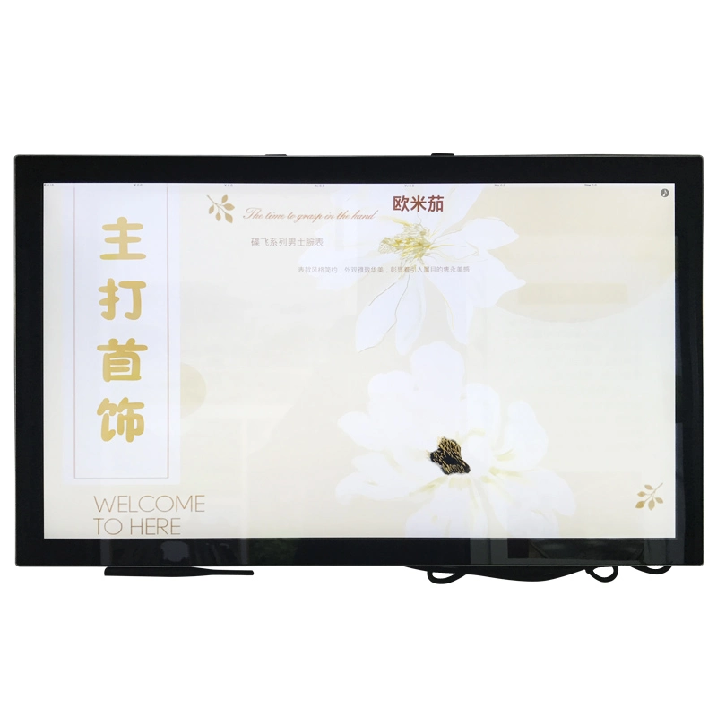 32 Inch LCD TV Advertising Kiosk All in One Touch Screen