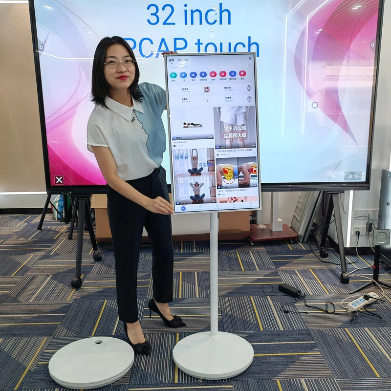 24 Inch 32 Inch LG Stanbyme Wireless Rollable Smart Touch Screen TV with 6hr Battery