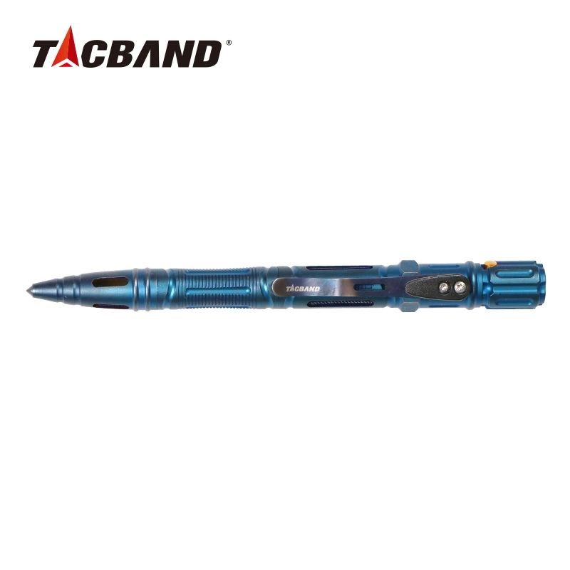 Multifunction Fire Starter Tactical Pen Flashlight Screwdriver