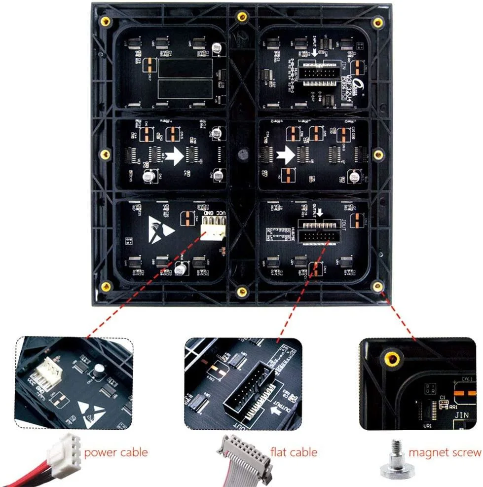 Factory Offered Popular LED P3 TV Display Price 192*192mm Indoor LED Module