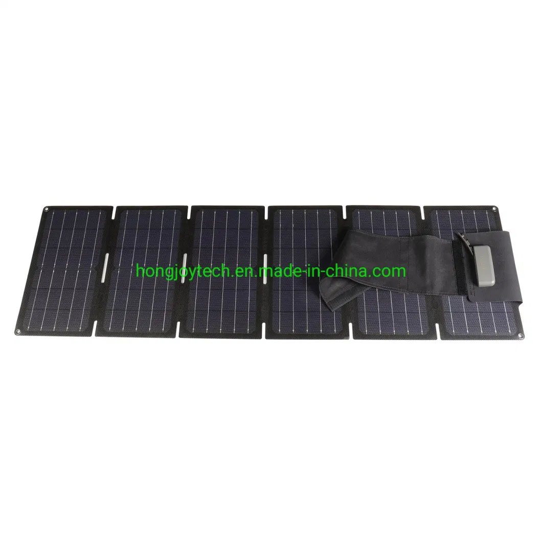 Outdoor Solar Backup Power Battery Charger 12V 18V 24V 36V 48V Foldable PV Module