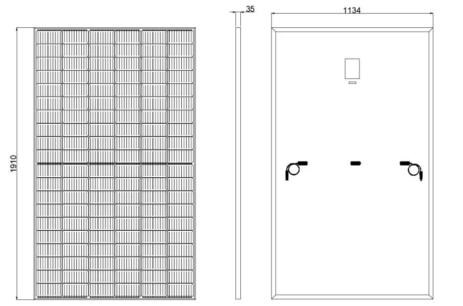 Factory Hot Sale Power Sizes Single Glass 460W-480W Half Cell Panel Solar for Photovoltaic System