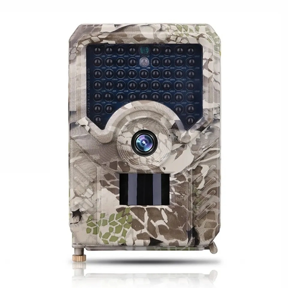 Pr400 12MP 1080P Trail Game Camera W Batteries Motion Activated Hunting Camera Wildlife Infrared Night Scouting Camera