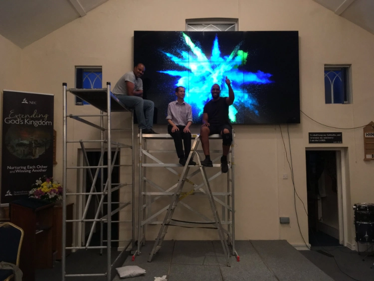 55 Inch 3X3 Videowall Splicing Screen