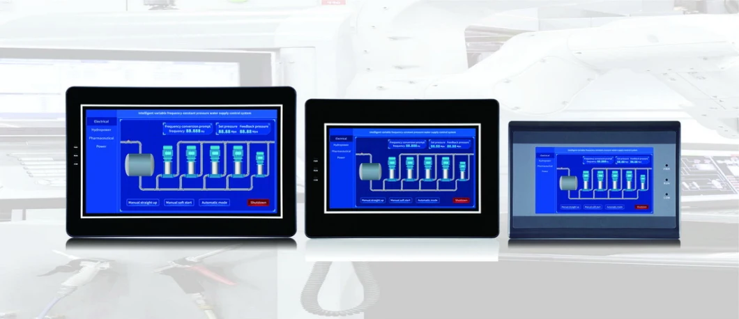 4.3 Inch HMI 6p with Terminal Module Power Communication Port