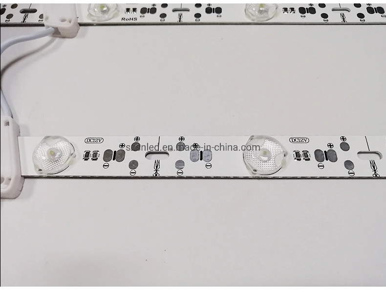 SMD 3030 12LEDs DC 12V / 24V Diffuse Reflection TV Backlight LED Rigid Bar