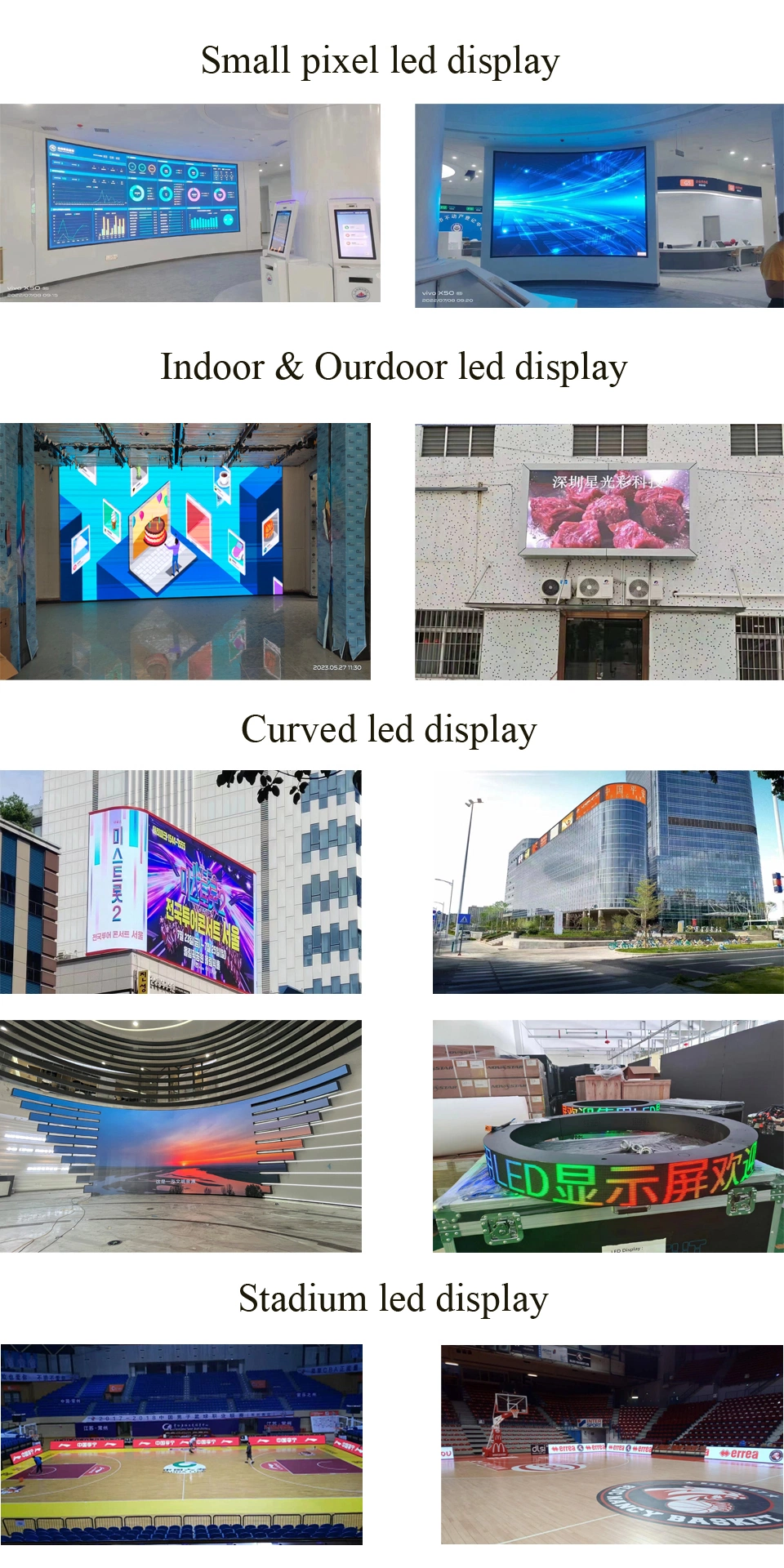 HD Video Programmable P4.81 Rental LED Display Screen for Concert Club