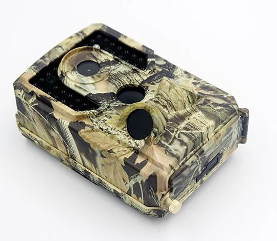 Pr400 12MP 1080P Trail Game Camera W Batteries Motion Activated Hunting Camera Wildlife Infrared Night Scouting Camera