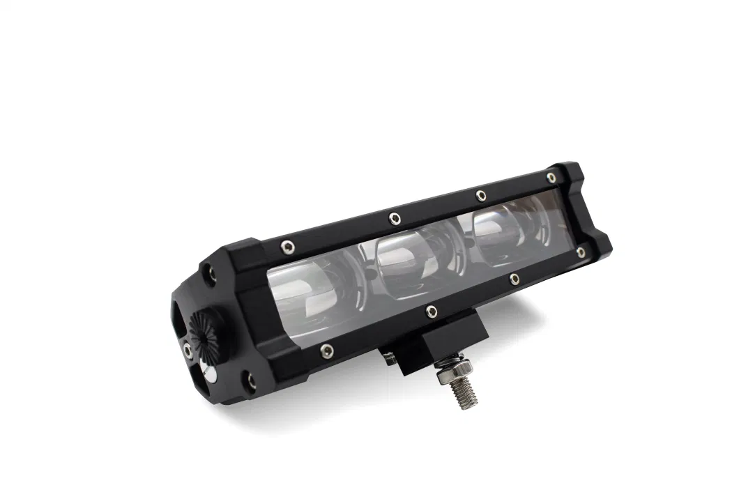 Truck LED Light Bar Bright 6D Lens Design S6d Light Bar Chip Yellow and White Ambient Light Yellow IP67