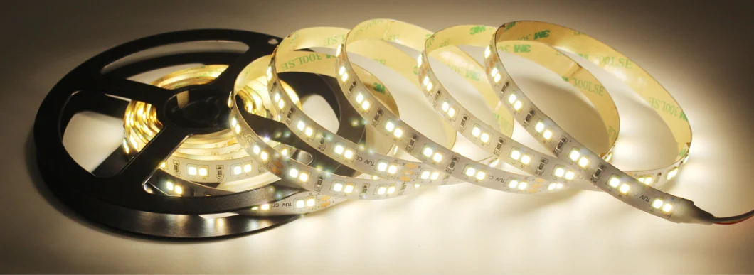 CCT 2600-8000K 120LED/M LED Strip SMD2835 12V / 24VDC CCT Adjustable Decoration Lighting