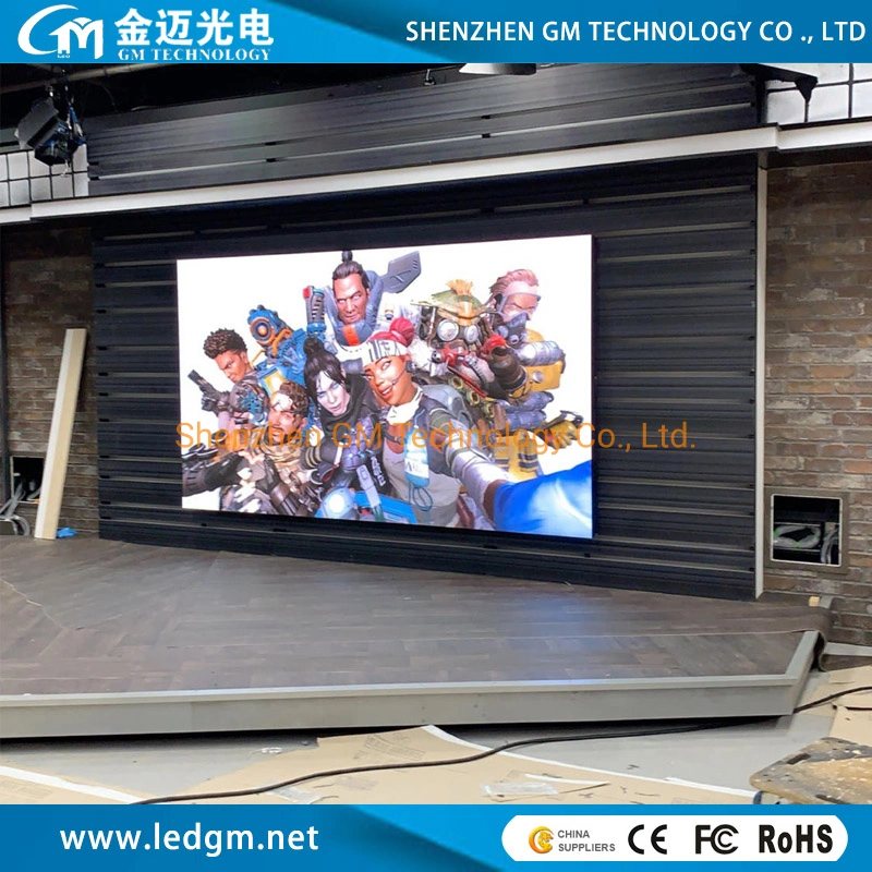 Full HD Movie English LED TV Full Color Indoor Panel P1.86 P2.5 LED Video Wall Wholesale Advertising Board