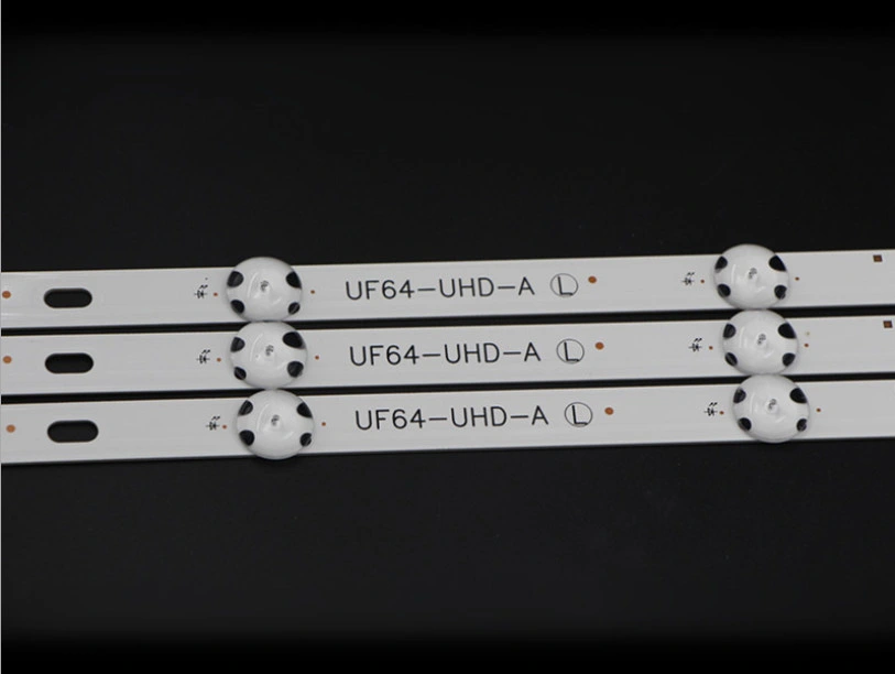 Universal Chinese LED Backlight Bar Strip 7 LED 3V 6V Convex or Concave Lens Backlight