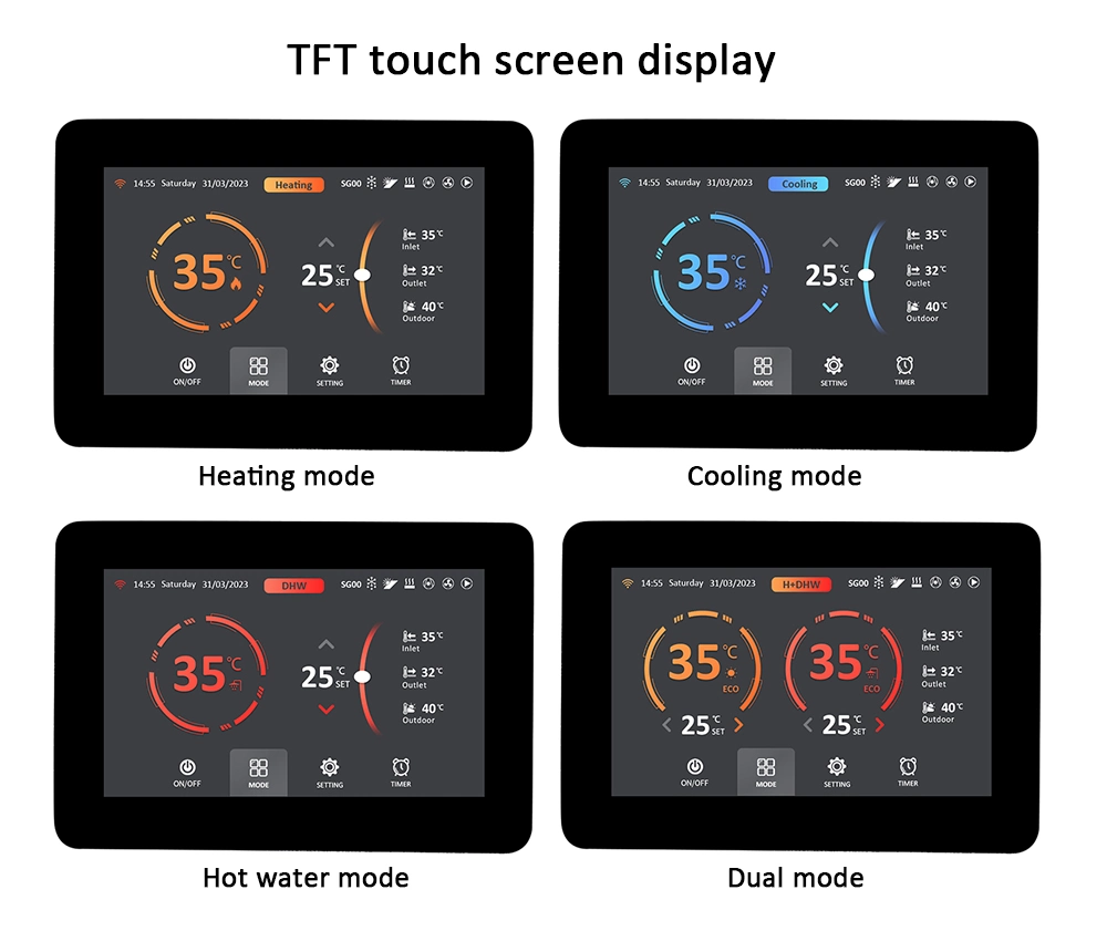 Factory Cheap Price Universal Air Source Inverter WiFi Tuya Heat Pump Controller Eev PCBA Board