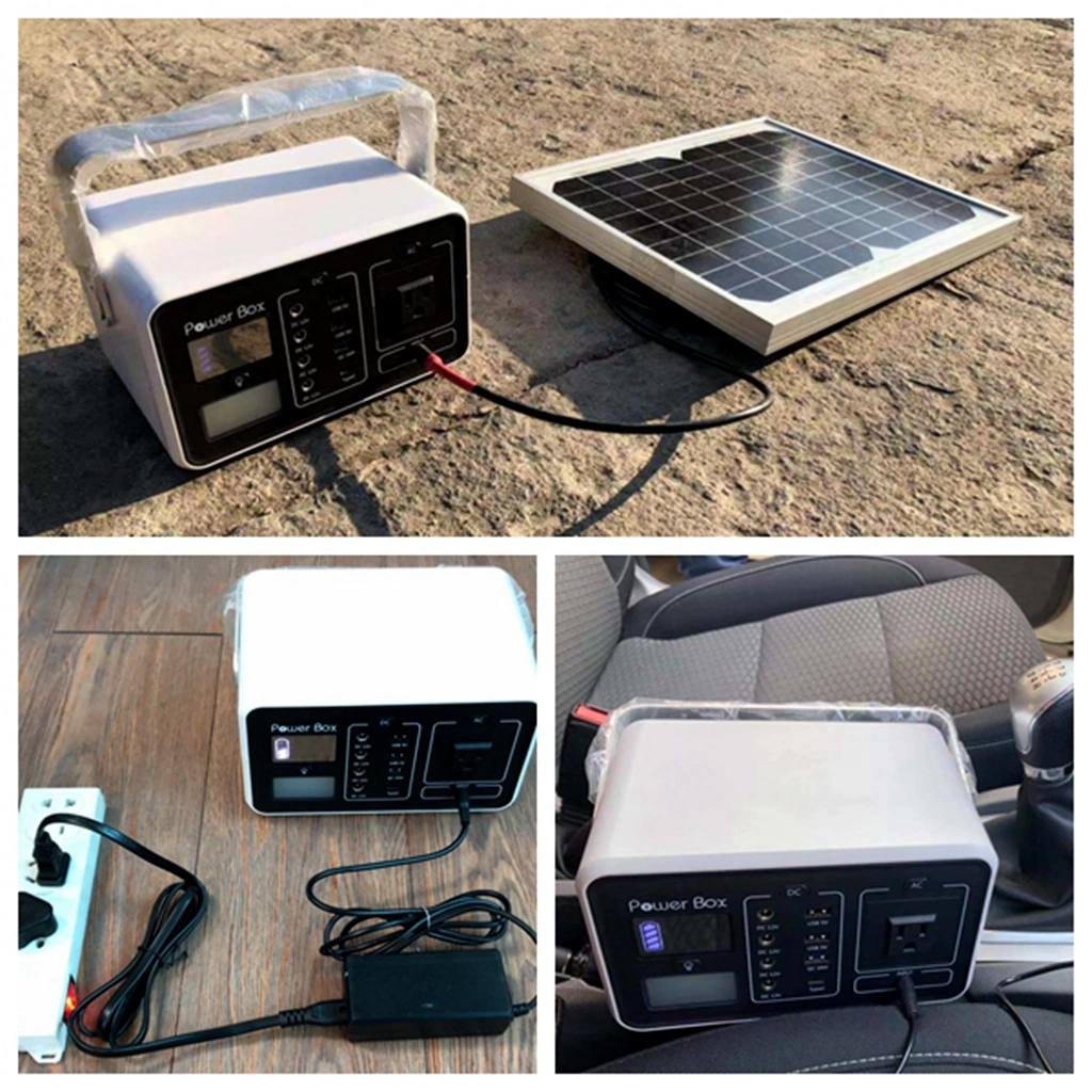 Solar Generator Portable Power Station Built-in 220V Inverter for Emergency Power Supply