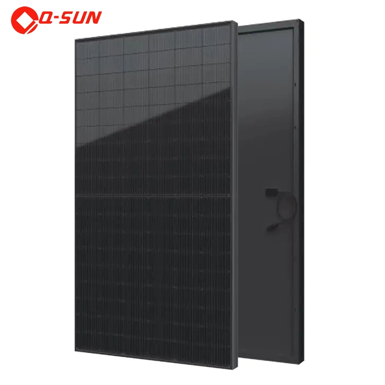 Ready to Ship Premium Quality Black Mono Solar Panels 400W 410W 420W 430W 450W with Warranty 30 Years