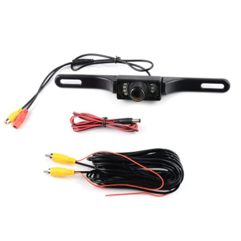 Universal Number Plate Rear View Camera with 8 LED Lights