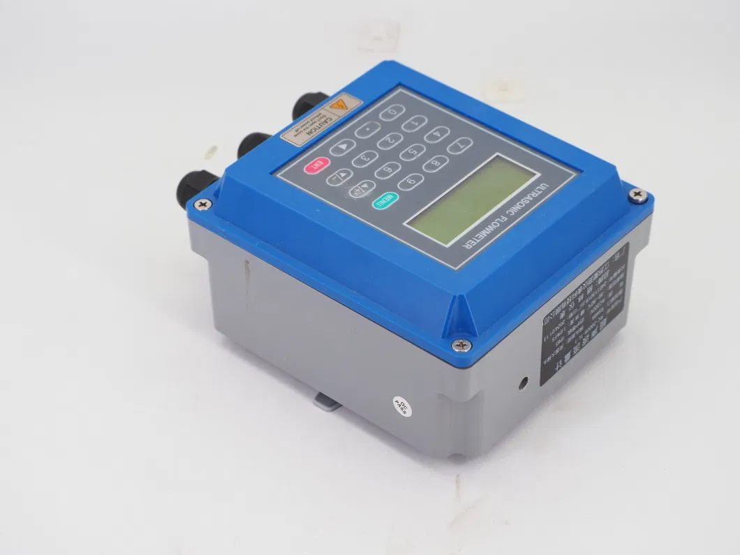 High Accuracy Precise Digital Display Power Supply 220V Flow Meter China Made Ultrasonic Flowmeter