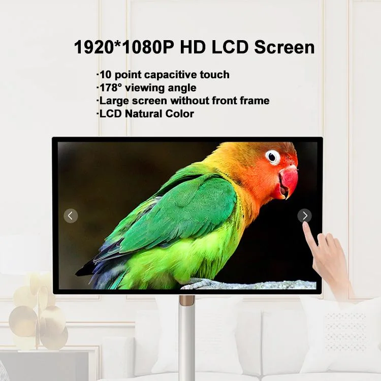 Smart 27 Inch 32 Inch LG Stanbyme Touch Incell Screen Wireless Displays Full HD 1920*1080 Android LCD Monitors for Switch Gaming