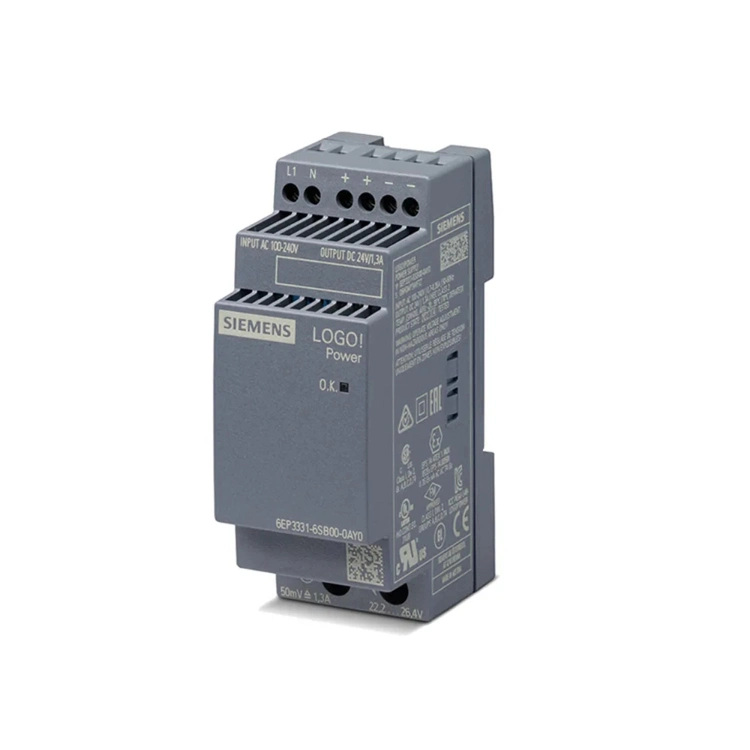 in Stock Logo! Power 24 V / 1.3 a Stabilized Power Supply Power Adapter Input Siemens PLC Module 6ep3331-6sb00-0ay0