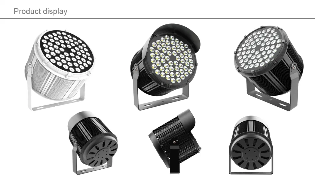 800W Outdoor Sports Venue TV Broadcast Grade Modern Fashion High Lumen Energy-Saving Intelligent Spotlight