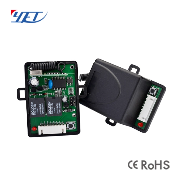 Garage Door Opener for RF Wireless Receiver with Two Channels Yet405PC-2