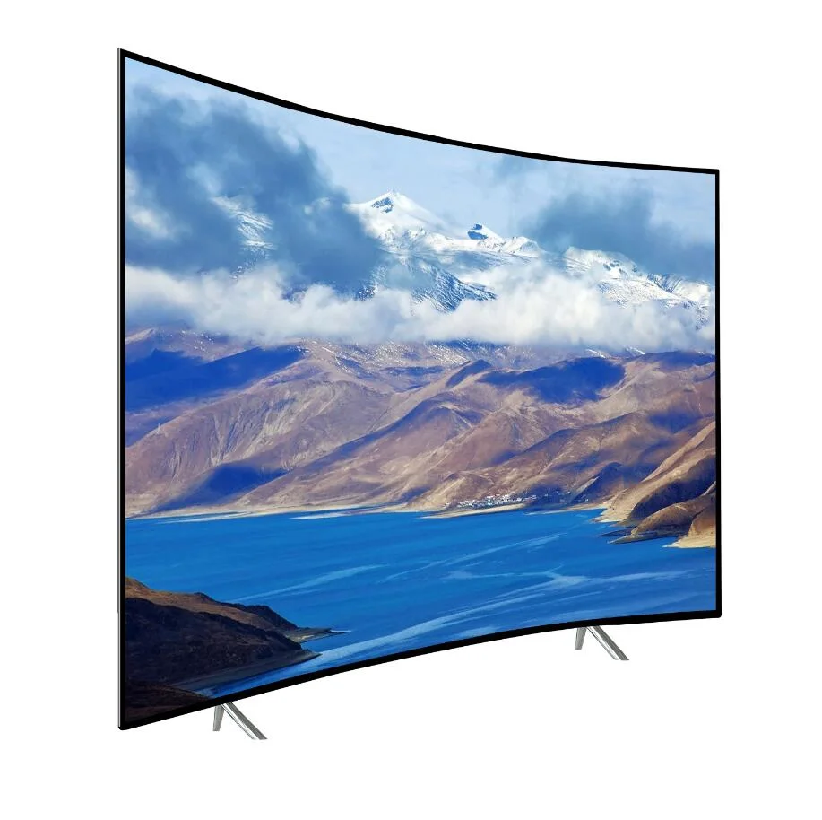 Hot Sell 50 55 65 Inch Smart Screen TV Curved