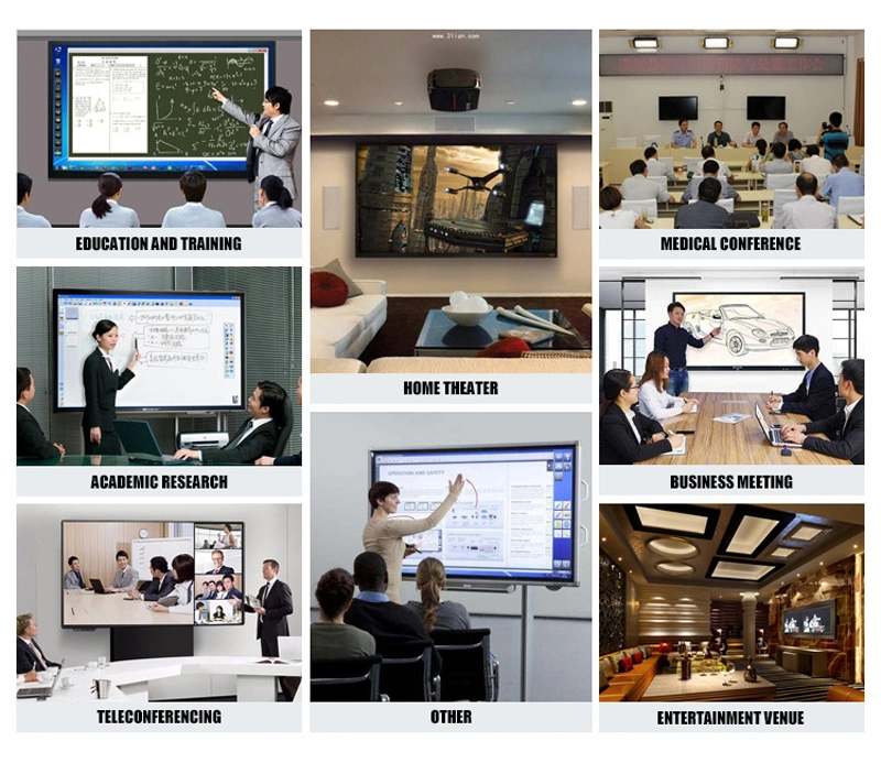 65/75 Interactive Whiteboard Smart Touchable TV Screen Board Display Screen Conference All-in-One Machine