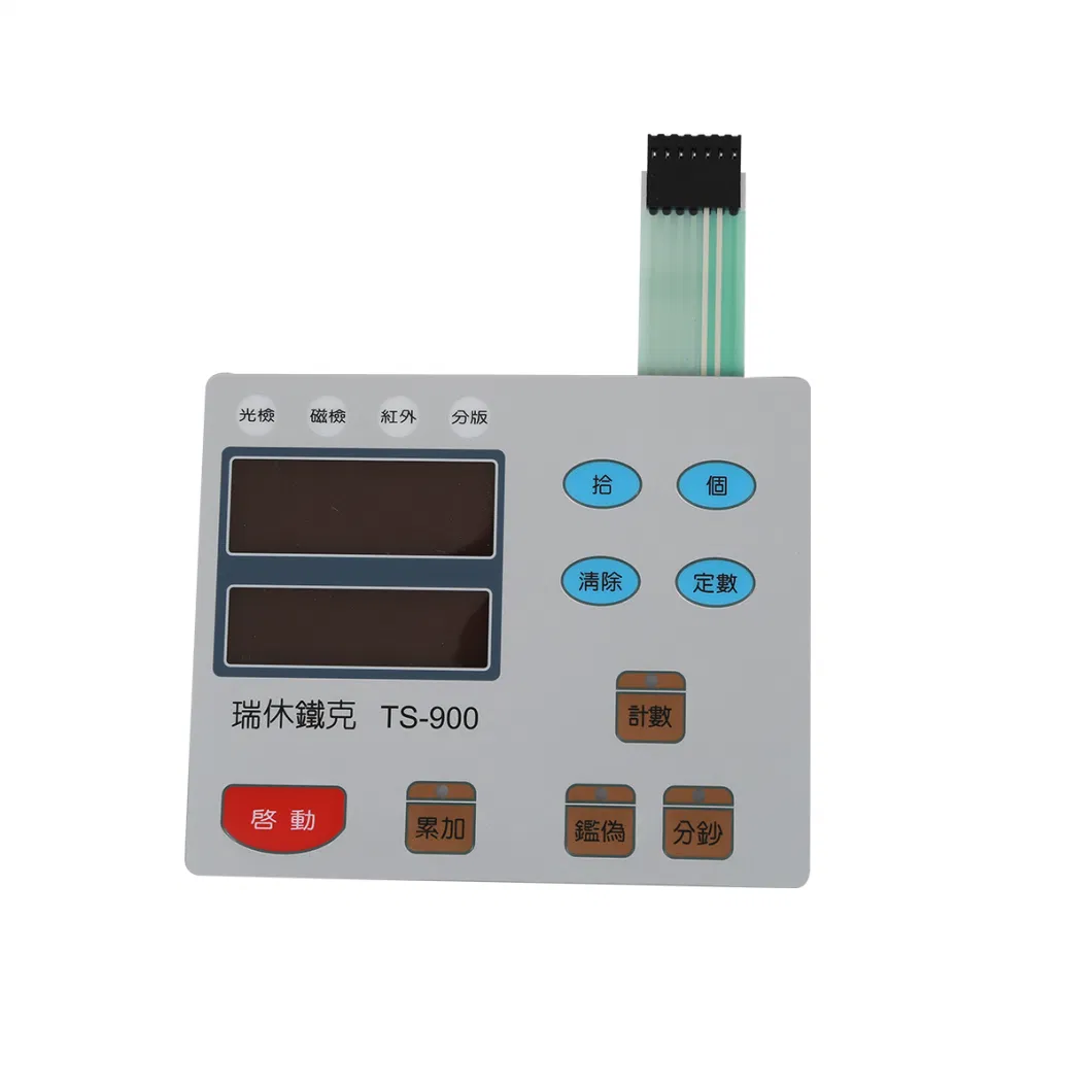 Control Feel Smooth FPC Flexible Circuit EL Panel Membrane Switch